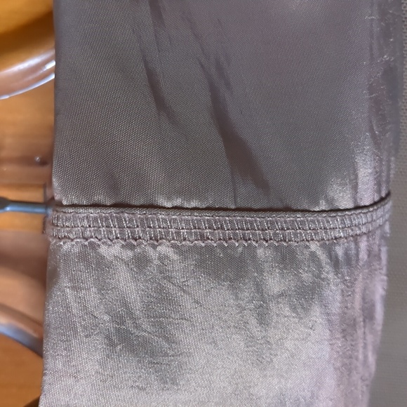 KAPALUA* long sleeve jacket top combo lace detail covered button closure mesh - Picture 14 of 17